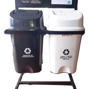 Punto Ecológico De 30 Litros 2 Puestos