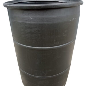 Caneca Shut Basura 55 Galones Negro de Segunda