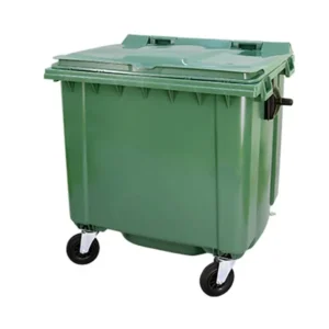Contenedor De 660 Litros Con Tapa Y Ruedas