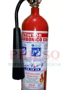 Co2 5 Libras Con Soporte De Pared Y Señal